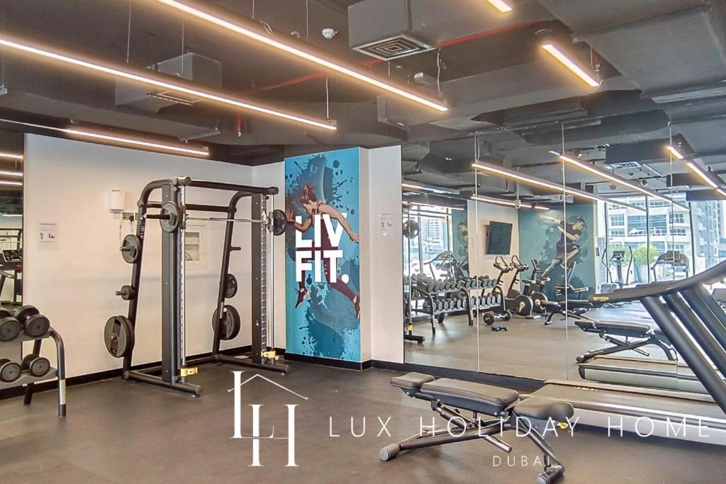 Lux Contemporary Suite With Full Marina View 6 Дубай Екстериор снимка