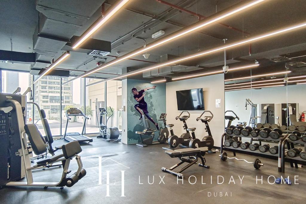 Lux Contemporary Suite With Full Marina View 6 Дубай Екстериор снимка