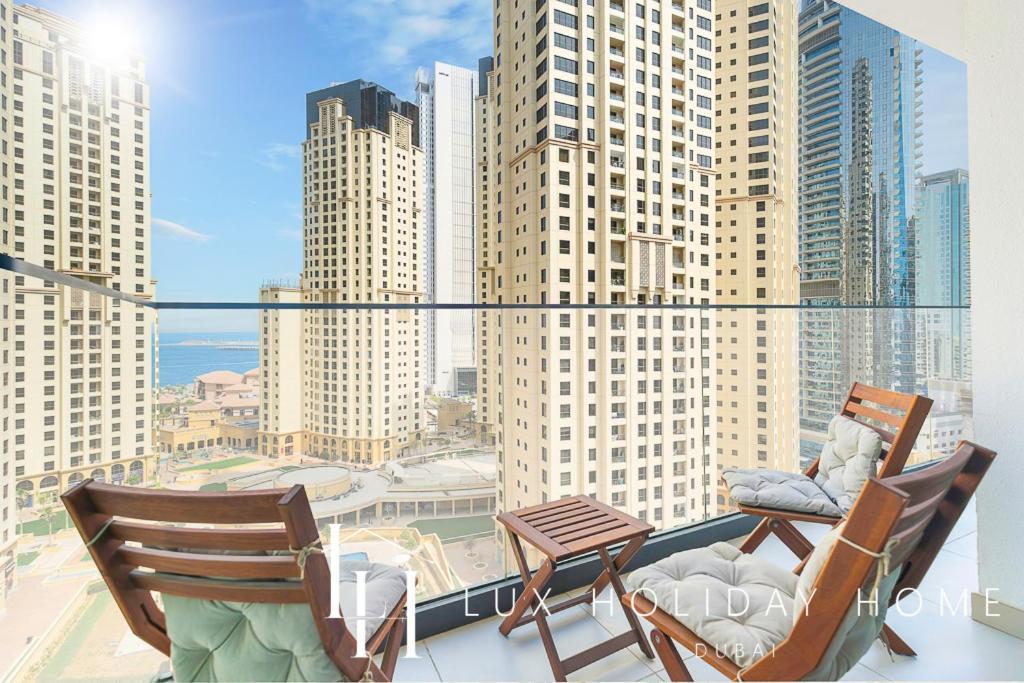 Lux Contemporary Suite With Full Marina View 6 Дубай Екстериор снимка